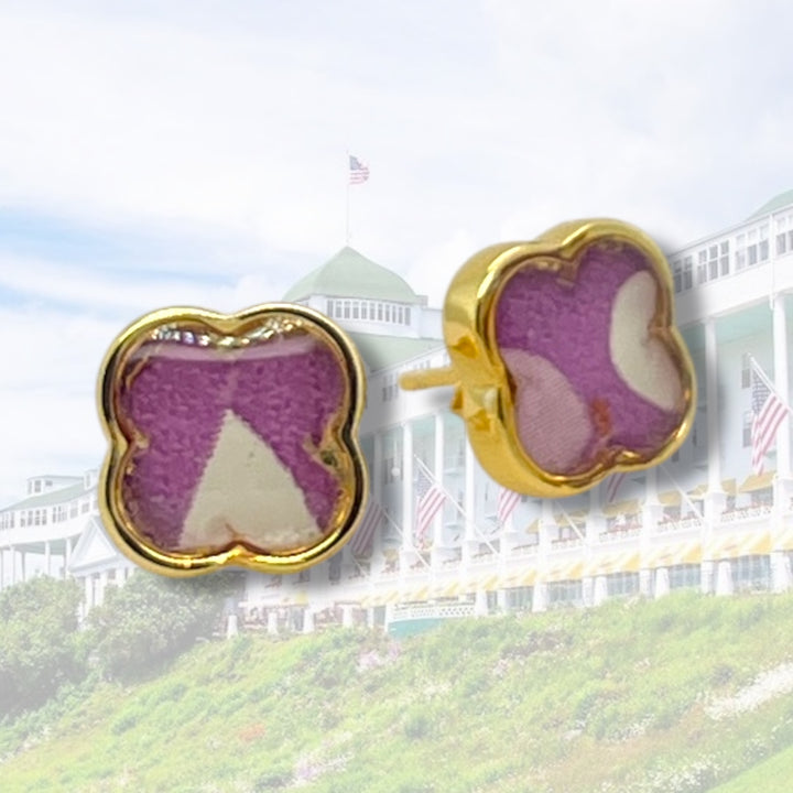 Tatiana Stud Earrings | Gold