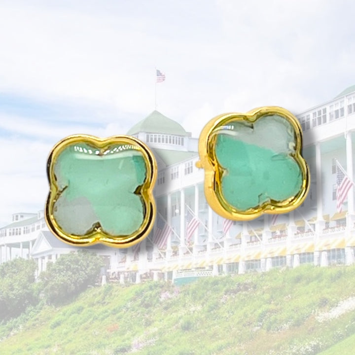 Tatiana Stud Earrings | Gold