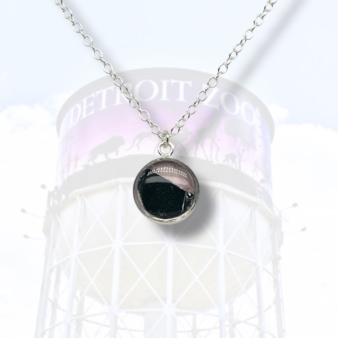 Detroit Zoo Amy Necklace | Silver