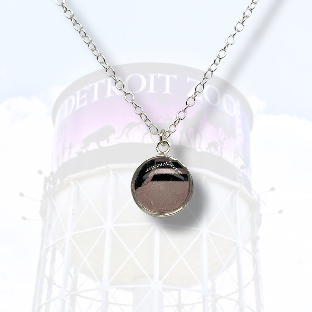 Detroit Zoo Amy Necklace | Silver