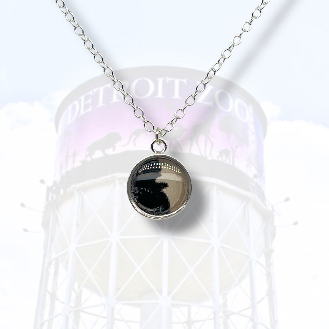 Detroit Zoo Amy Necklace | Silver