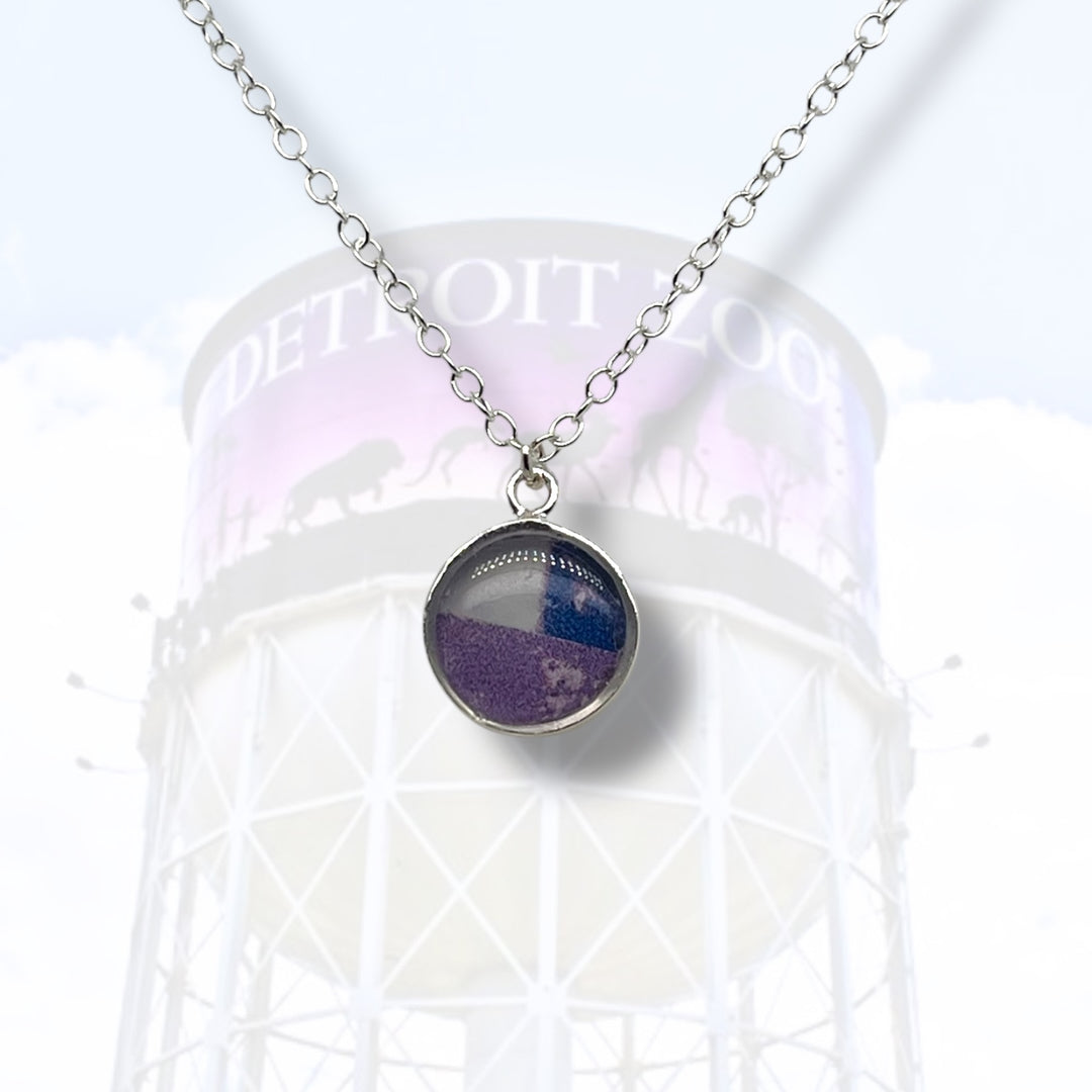 Detroit Zoo Amy Necklace | Silver