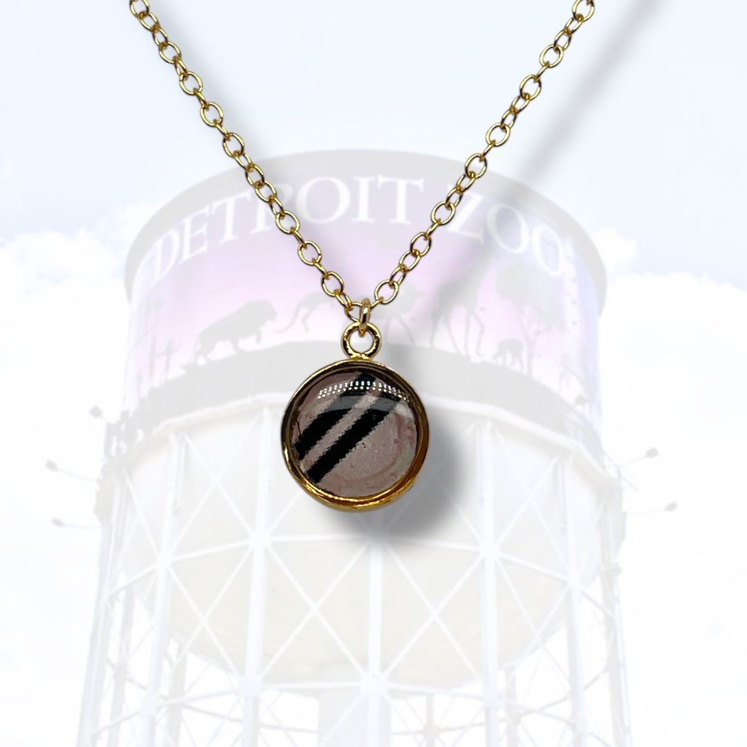Detroit Zoo Amy Necklace | Gold