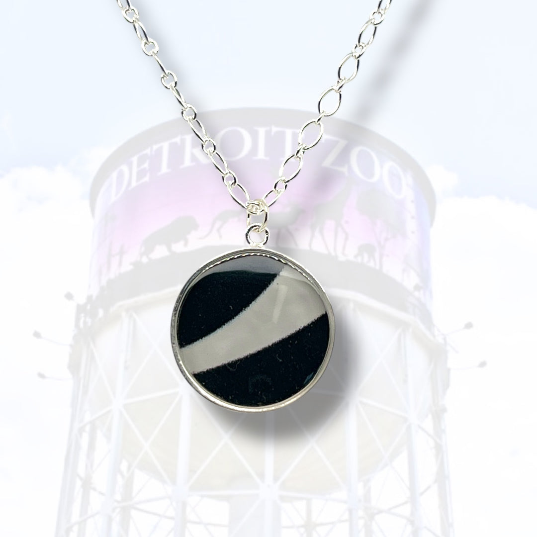 Detroit Zoo Nicole Necklace | Silver