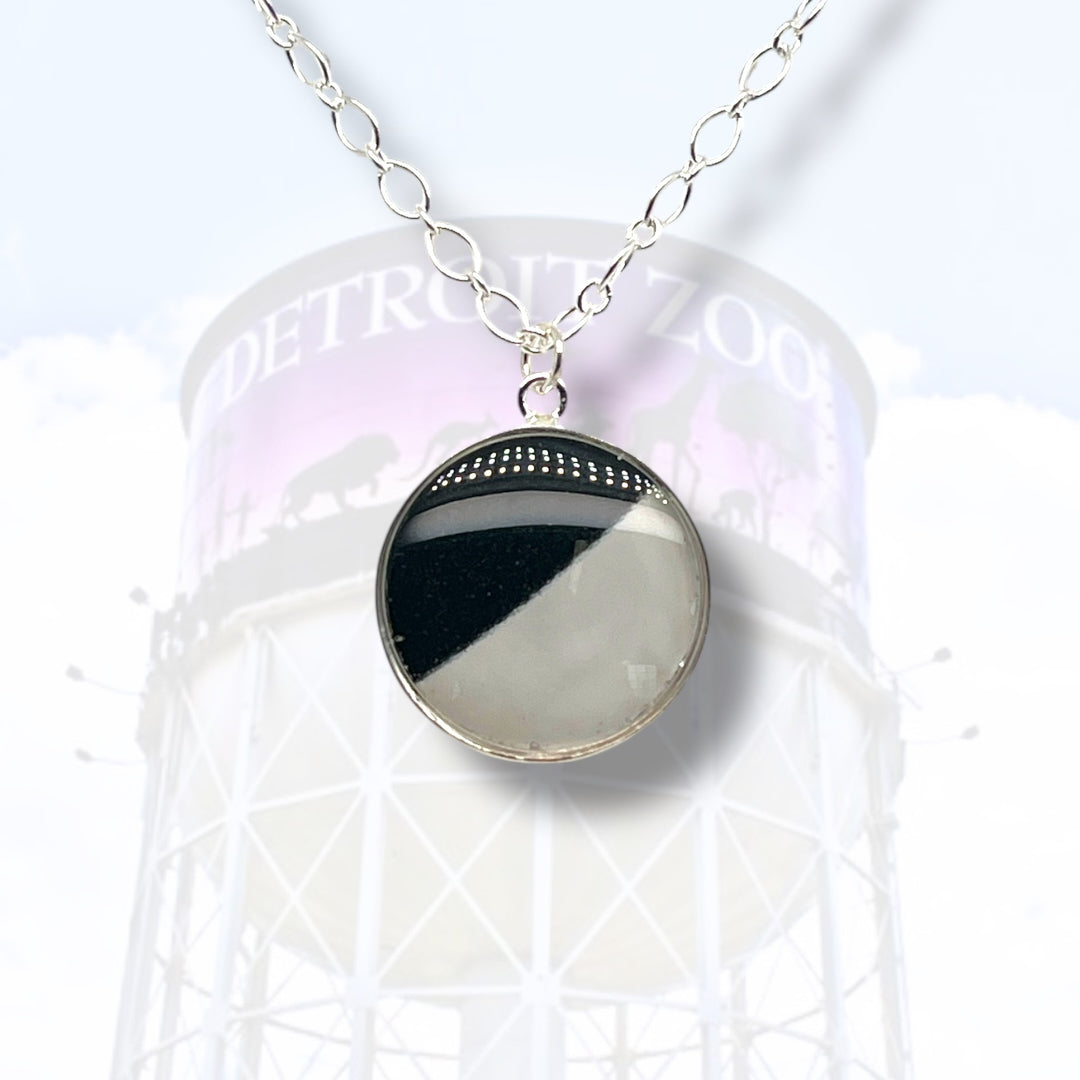 Detroit Zoo Nicole Necklace | Silver