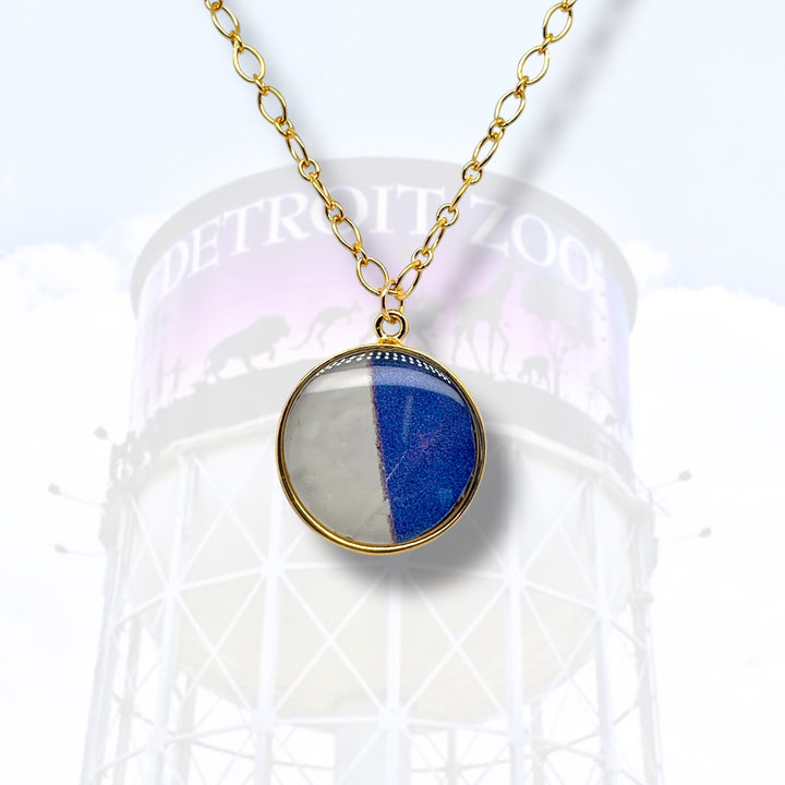 Detroit Zoo Nicole Necklace | Gold