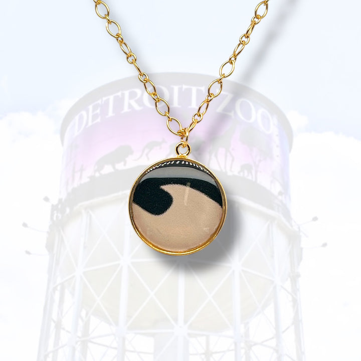 Detroit Zoo Nicole Necklace | Gold