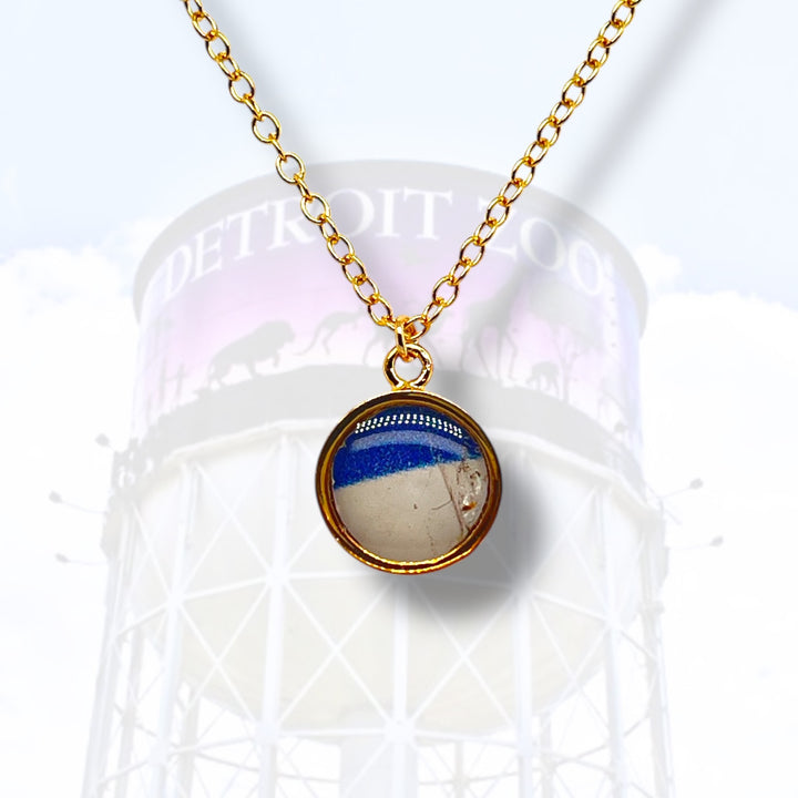 Detroit Zoo Amy Necklace | Gold