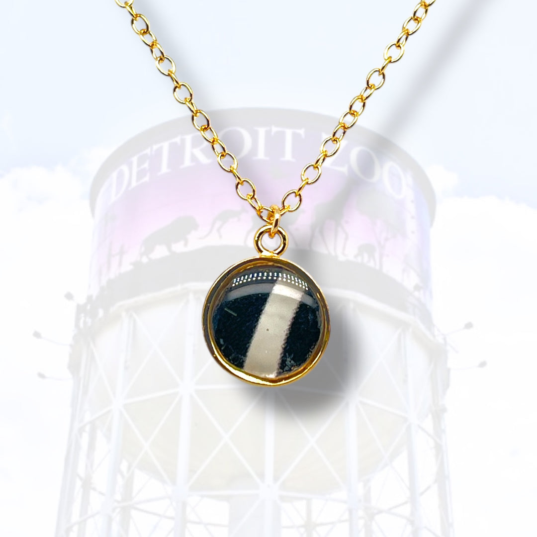 Detroit Zoo Amy Necklace | Gold
