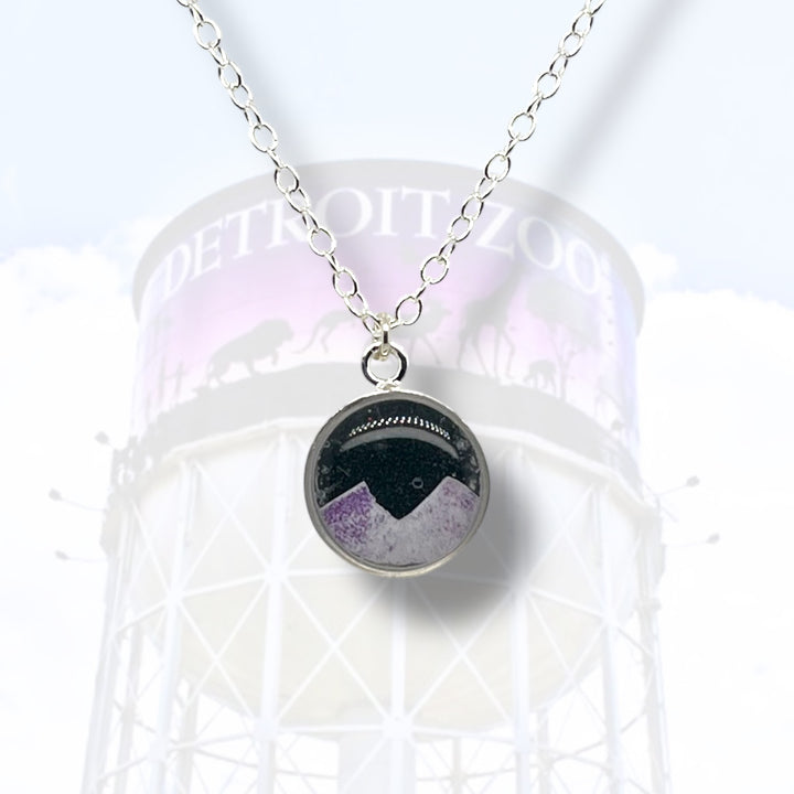 Detroit Zoo Amy Necklace | Silver