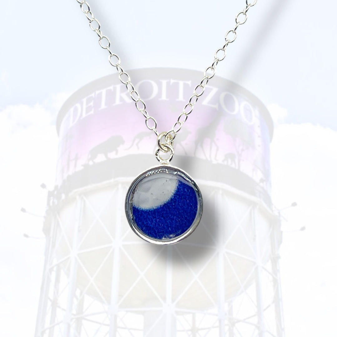 Detroit Zoo Amy Necklace | Silver