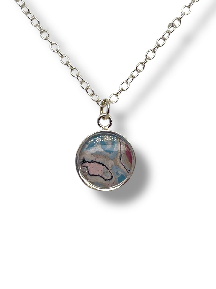 Amy Necklace | Silver