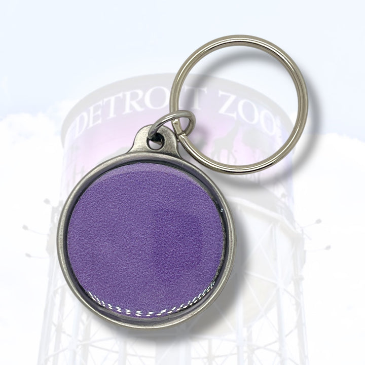Detroit Zoo Keychain | Pewter