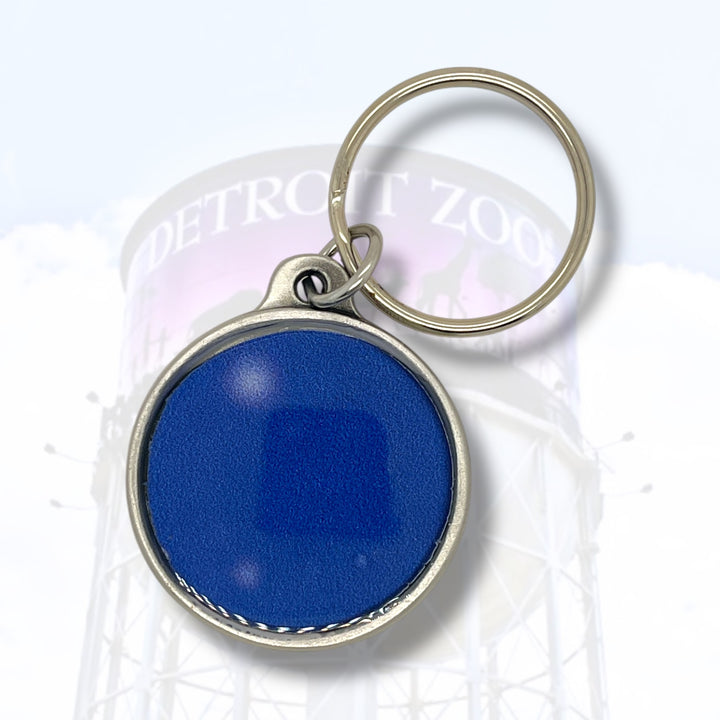 Detroit Zoo Keychain | Pewter