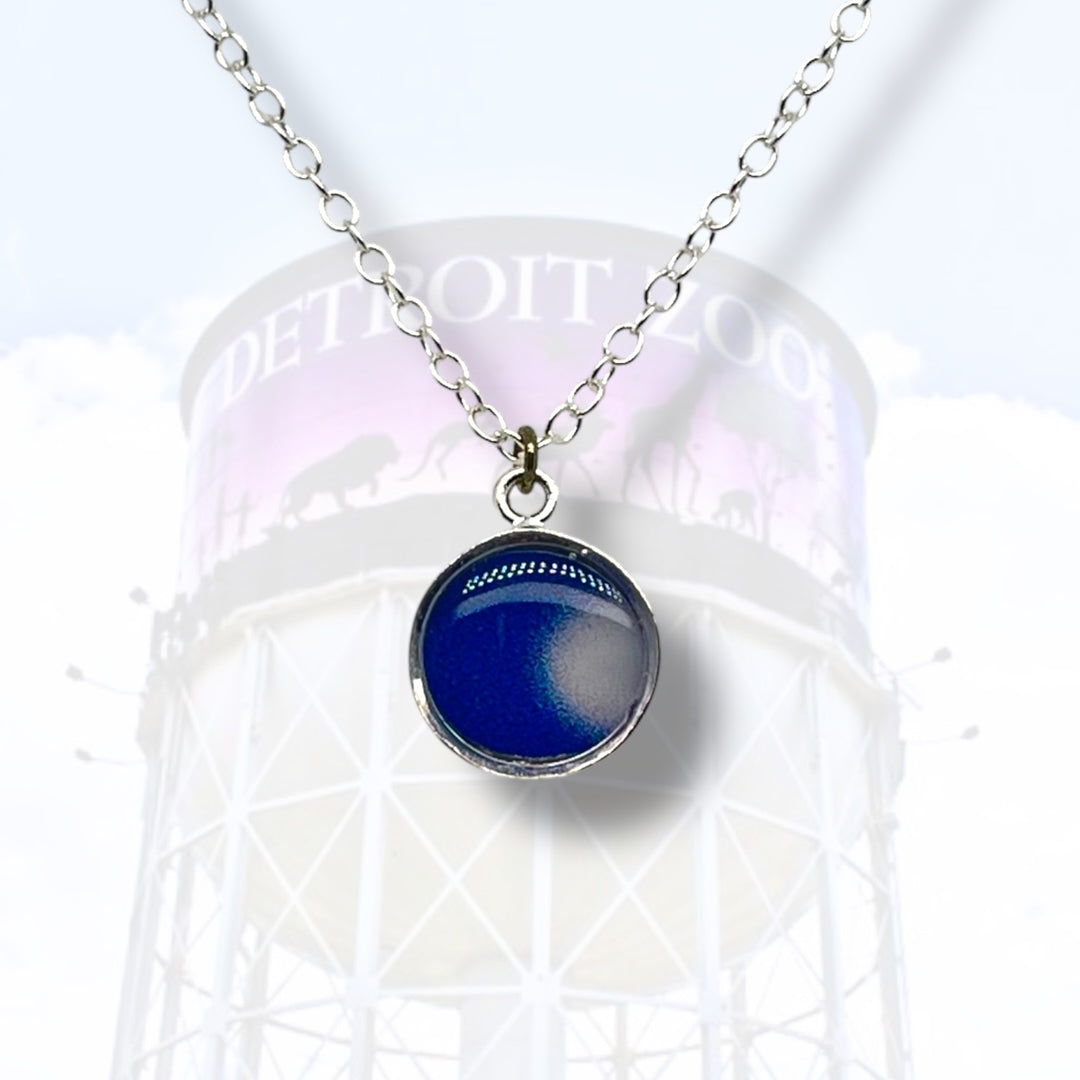 Detroit Zoo Amy Necklace | Silver