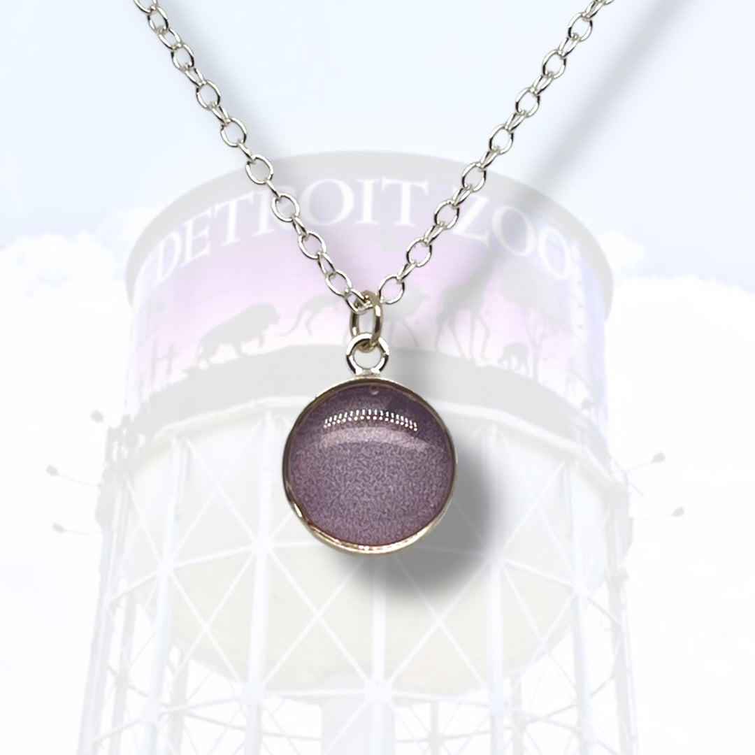 Detroit Zoo Amy Necklace | Silver