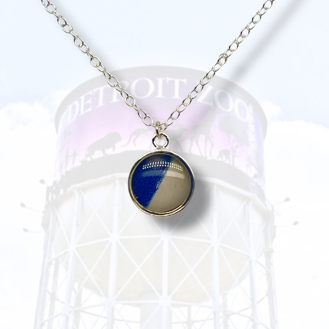 Detroit Zoo Amy Necklace | Silver