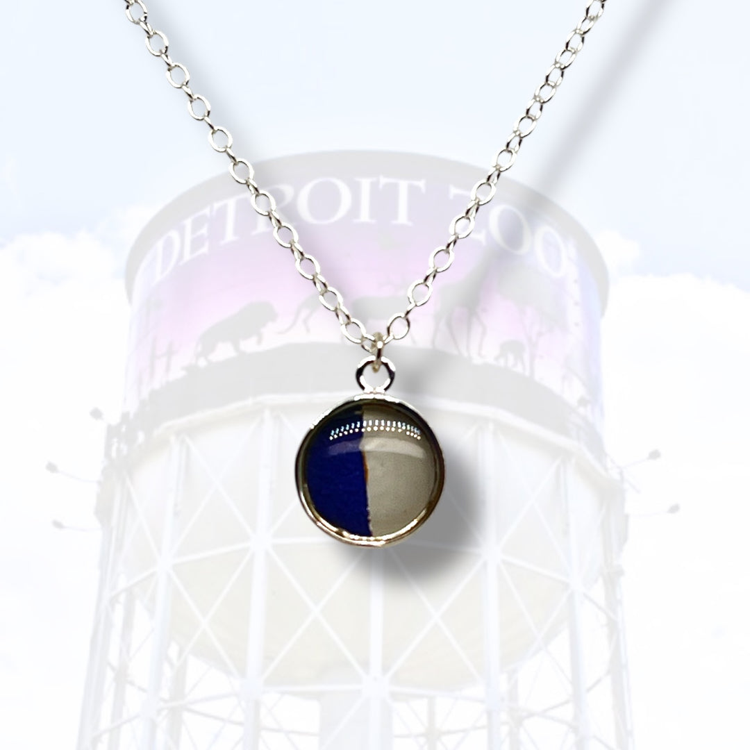 Detroit Zoo Amy Necklace | Silver
