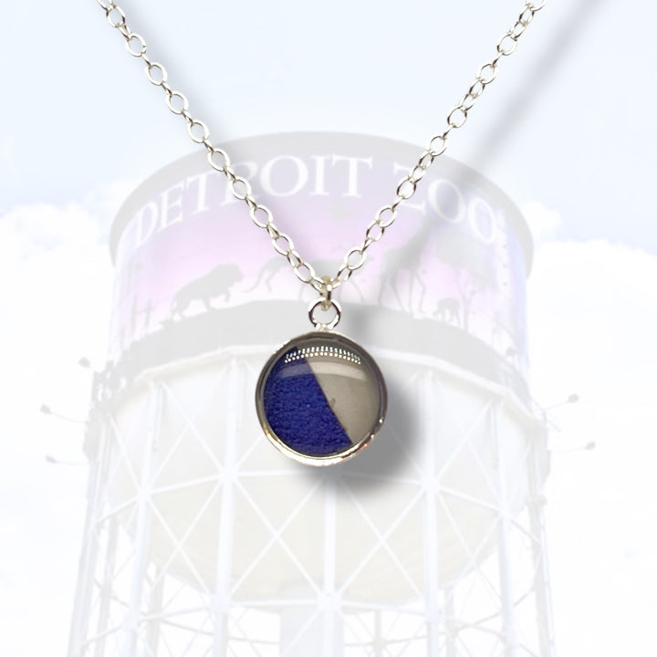 Detroit Zoo Amy Necklace | Silver