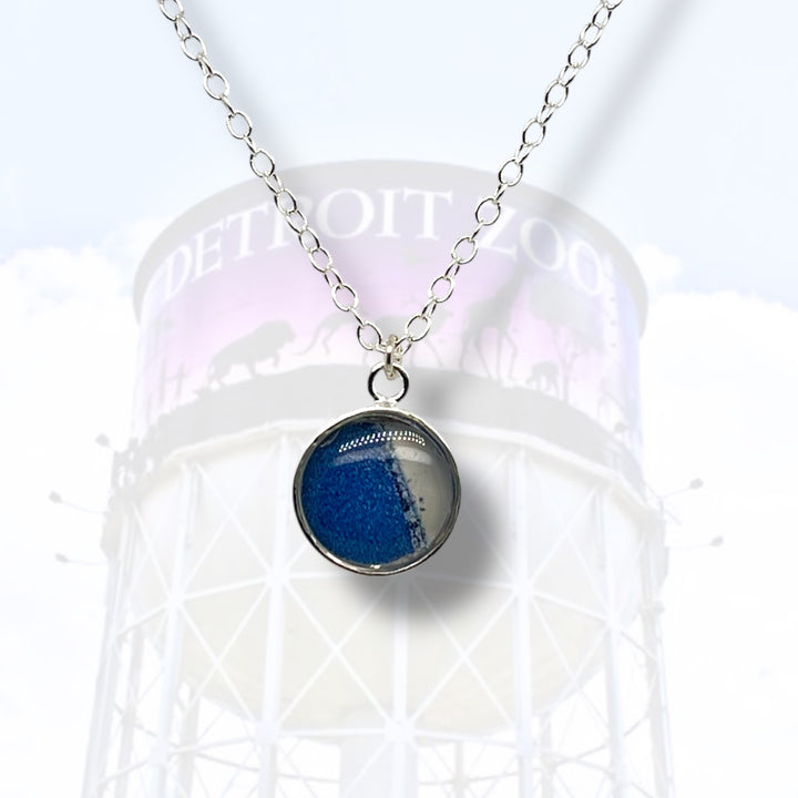Detroit Zoo Amy Necklace | Silver