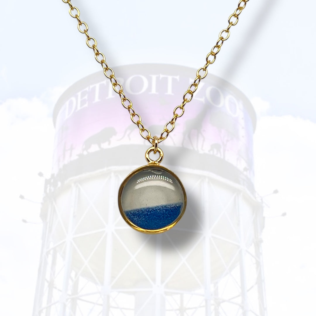 Detroit Zoo Amy Necklace | Gold