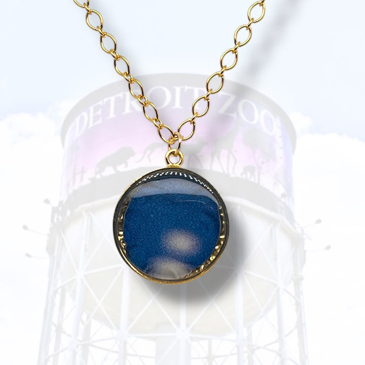 Detroit Zoo Nicole Necklace | Gold