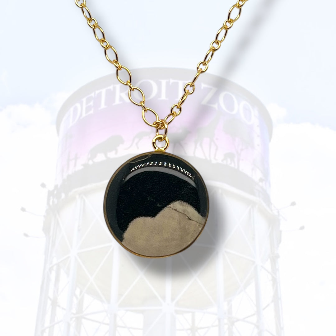 Detroit Zoo Nicole Necklace | Gold