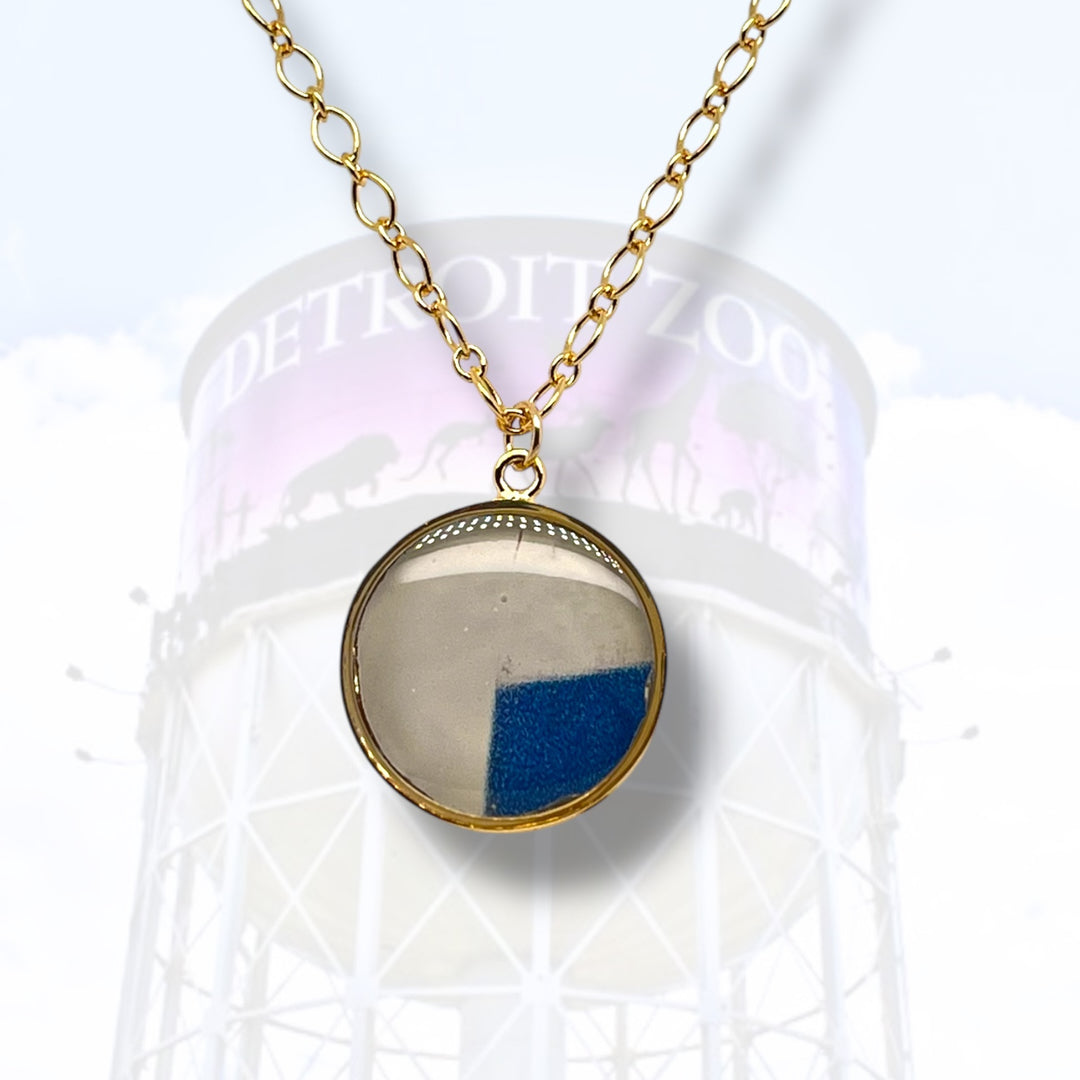 Detroit Zoo Nicole Necklace | Gold
