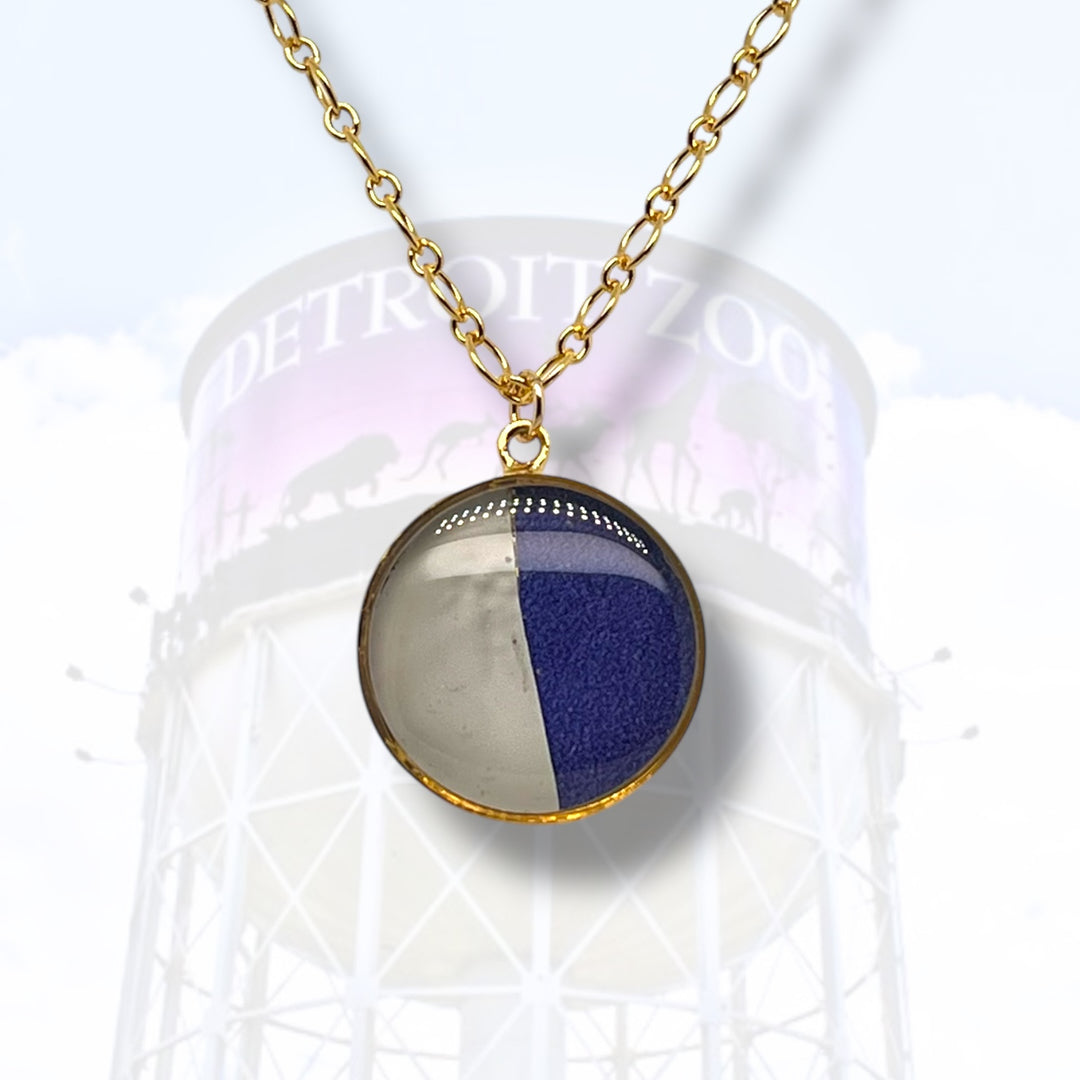 Detroit Zoo Nicole Necklace | Gold