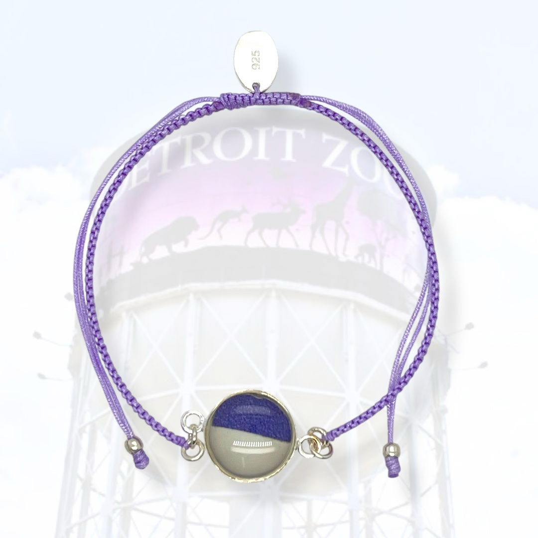 Detroit Zoo Taylor Bracelet | Silver