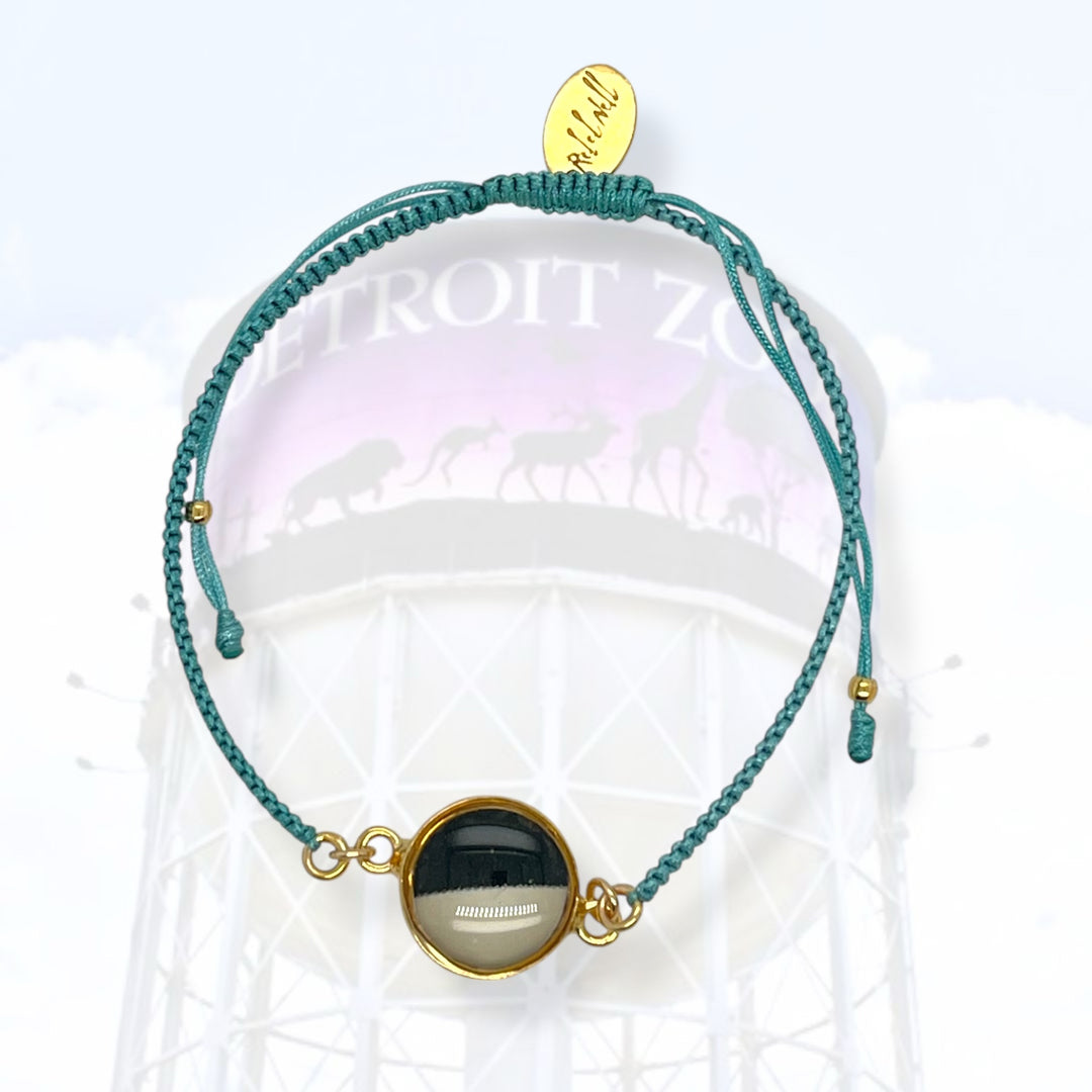 Detroit Zoo Taylor Bracelet | Gold