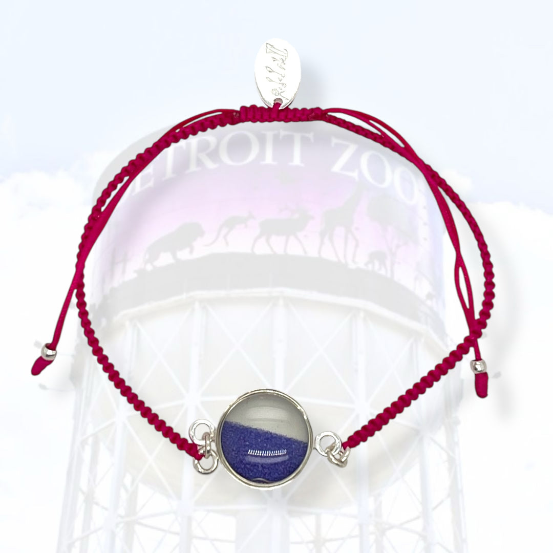 Detroit Zoo Taylor Bracelet | Silver
