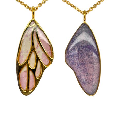 Vivian Butterfly Necklace | Gold