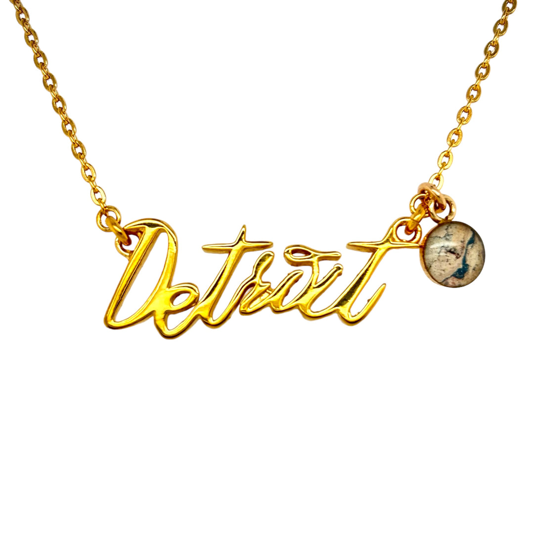 Detroit Necklace | Gold