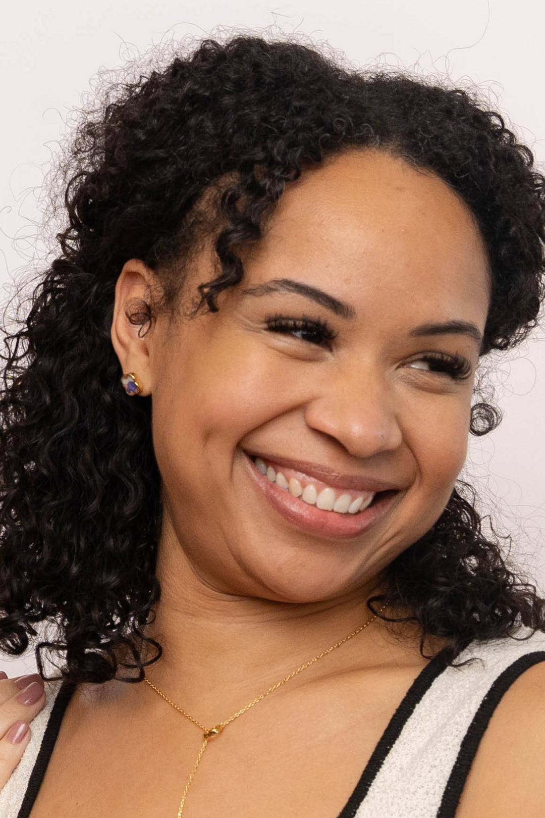 Tatiana Stud Earrings | Gold