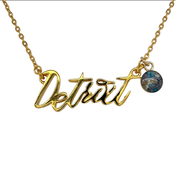 Detroit Necklace | Gold