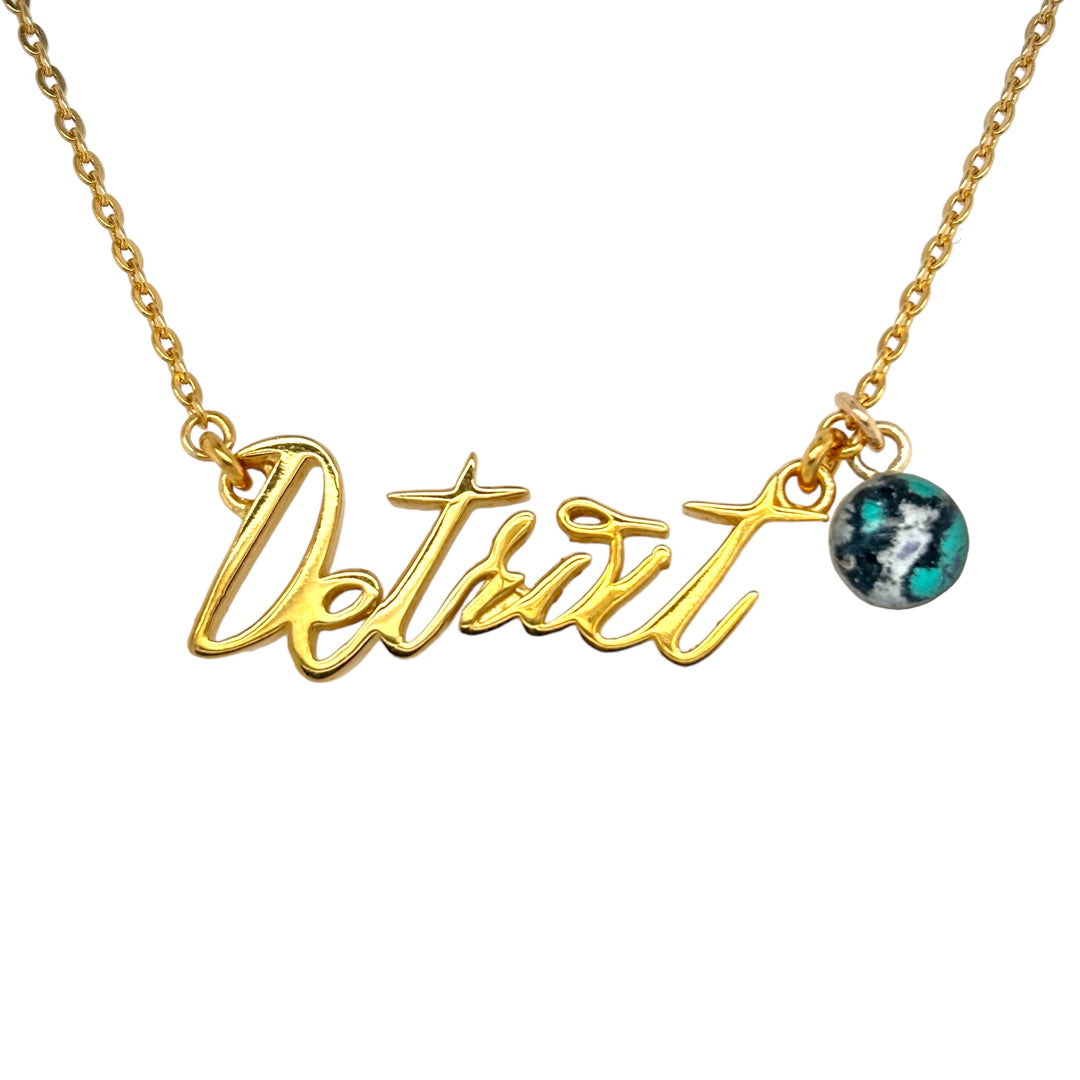 Detroit Necklace | Gold
