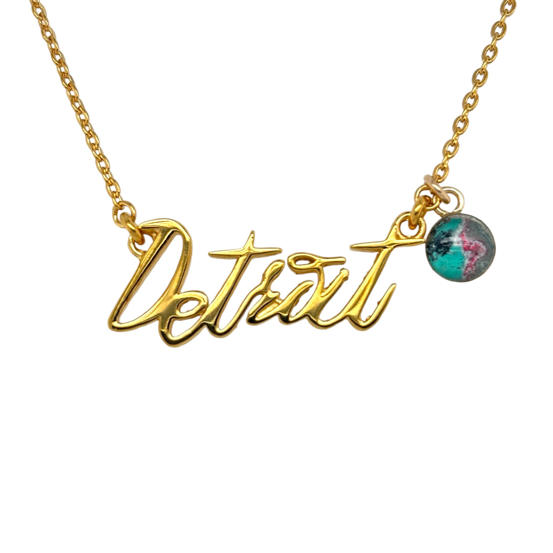 Detroit Necklace | Gold