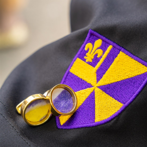 albion college cufflinks