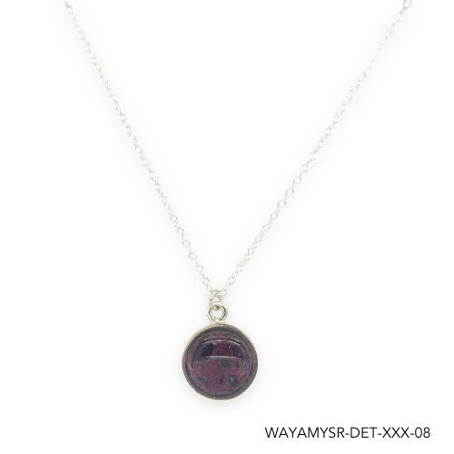 Amy Necklace | Silver