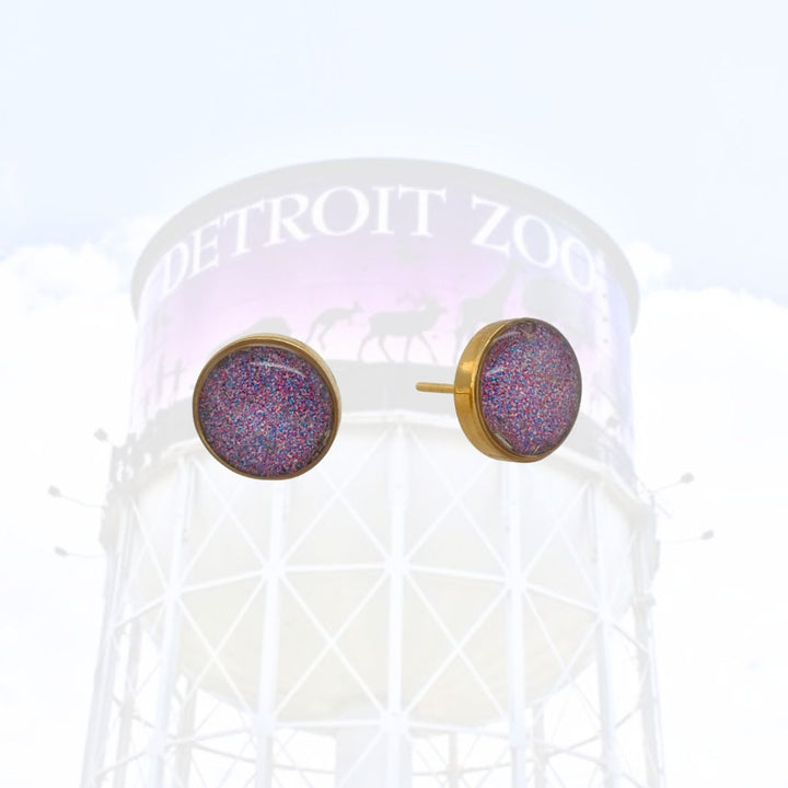 Detroit Zoo Brittany Earrings | Gold