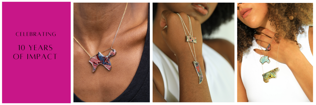 10 Years of Impact: Releasing our Signature Patricia Necklace