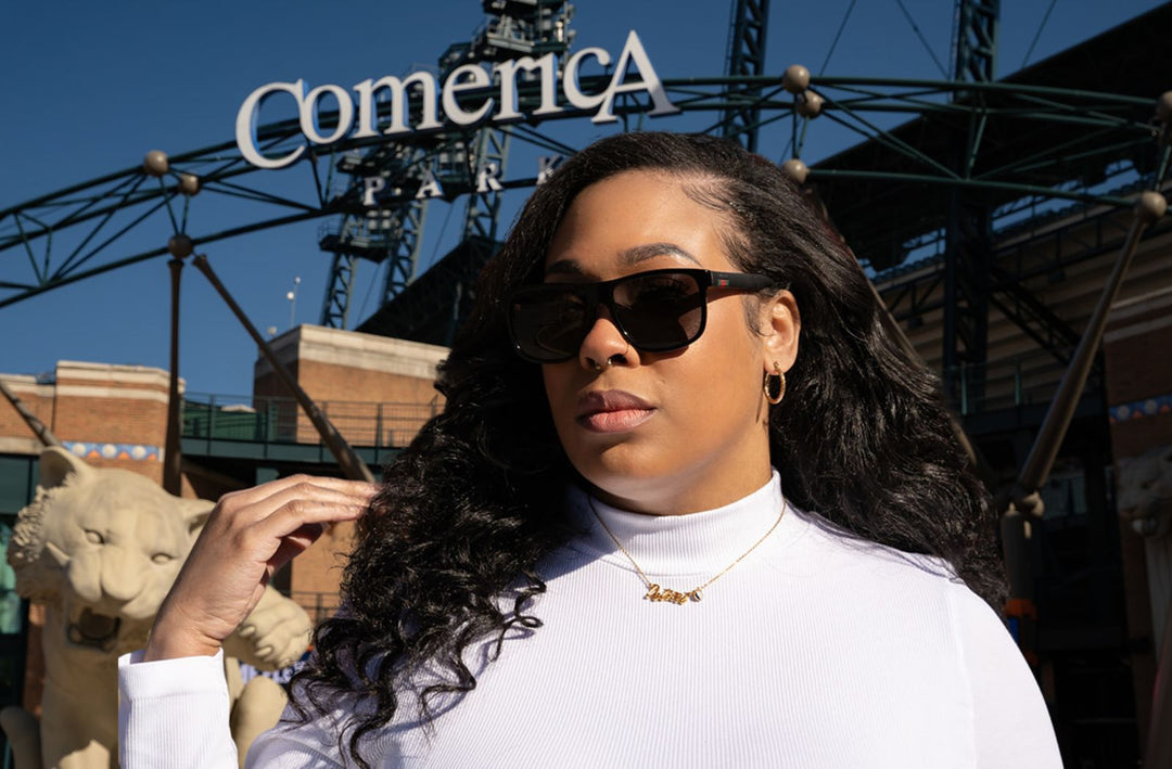 Comerica Park Dugout - Rebel Nell