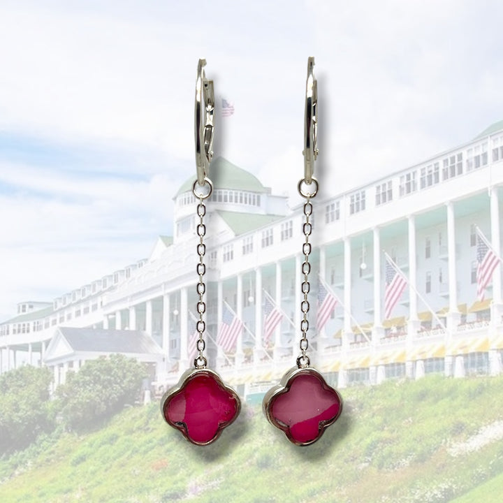 Mo Drop Earrings | Silver