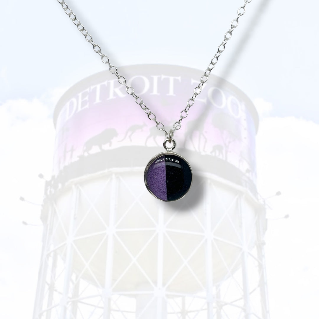 Detroit Zoo Amy Necklace | Silver