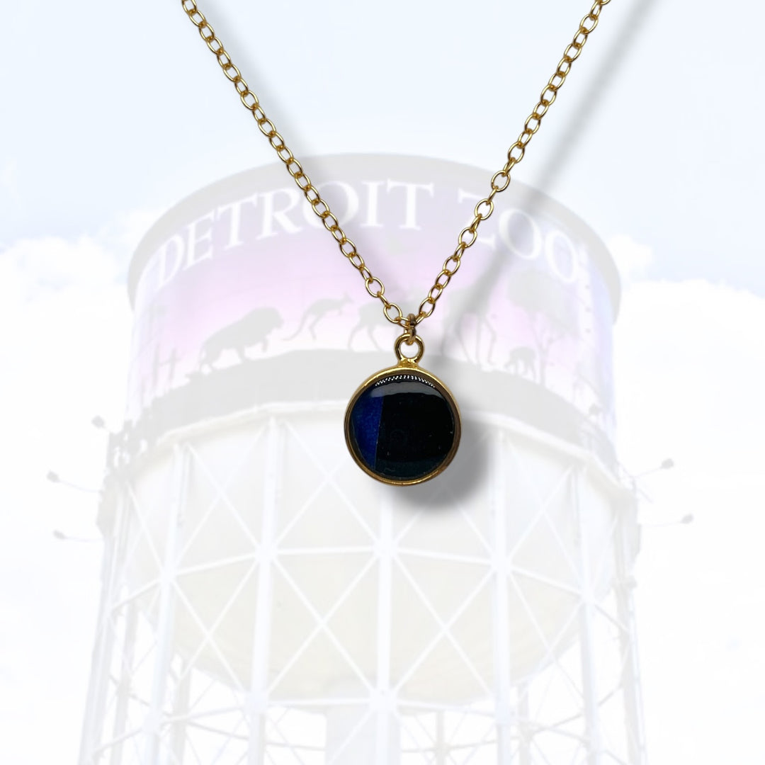 Detroit Zoo Amy Necklace | Gold