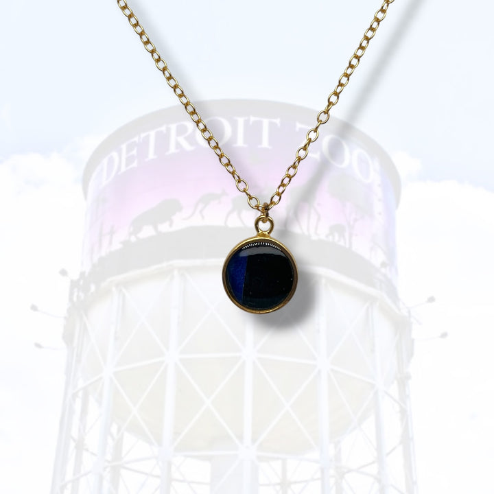 Detroit Zoo Amy Necklace | Gold