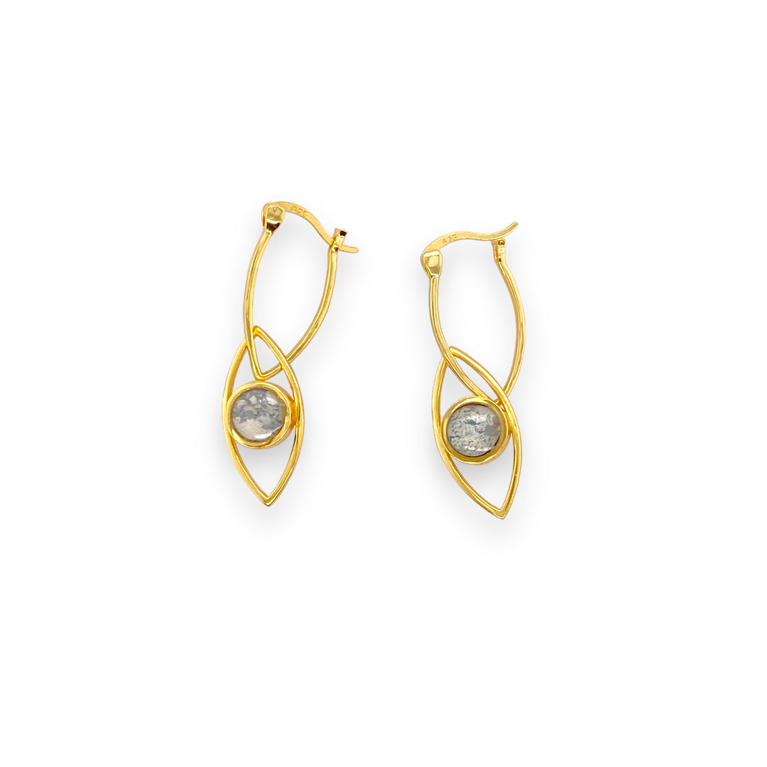 Clara Drop Earrings | Gold