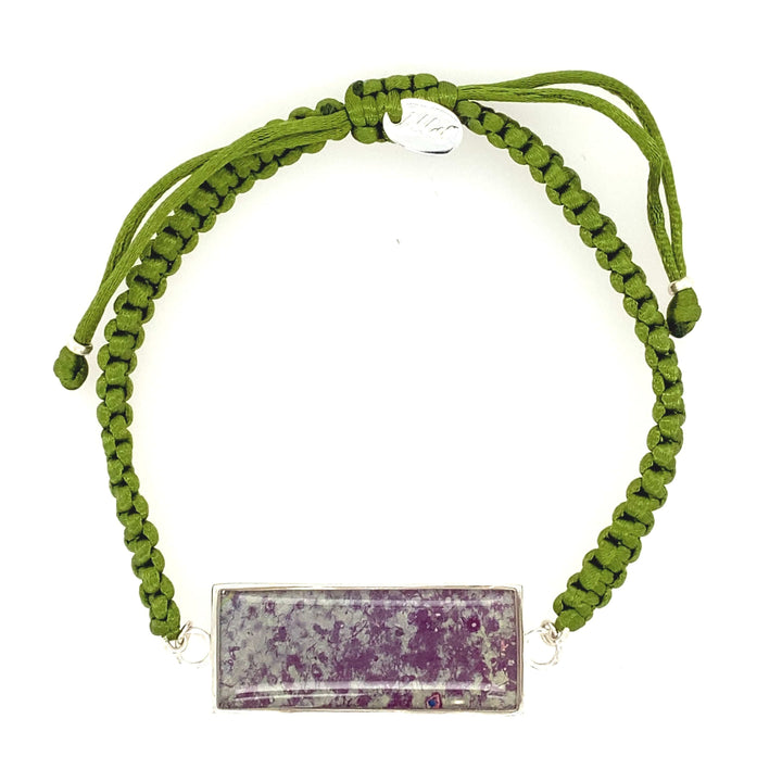 Carl Bracelet | Silver | Olive