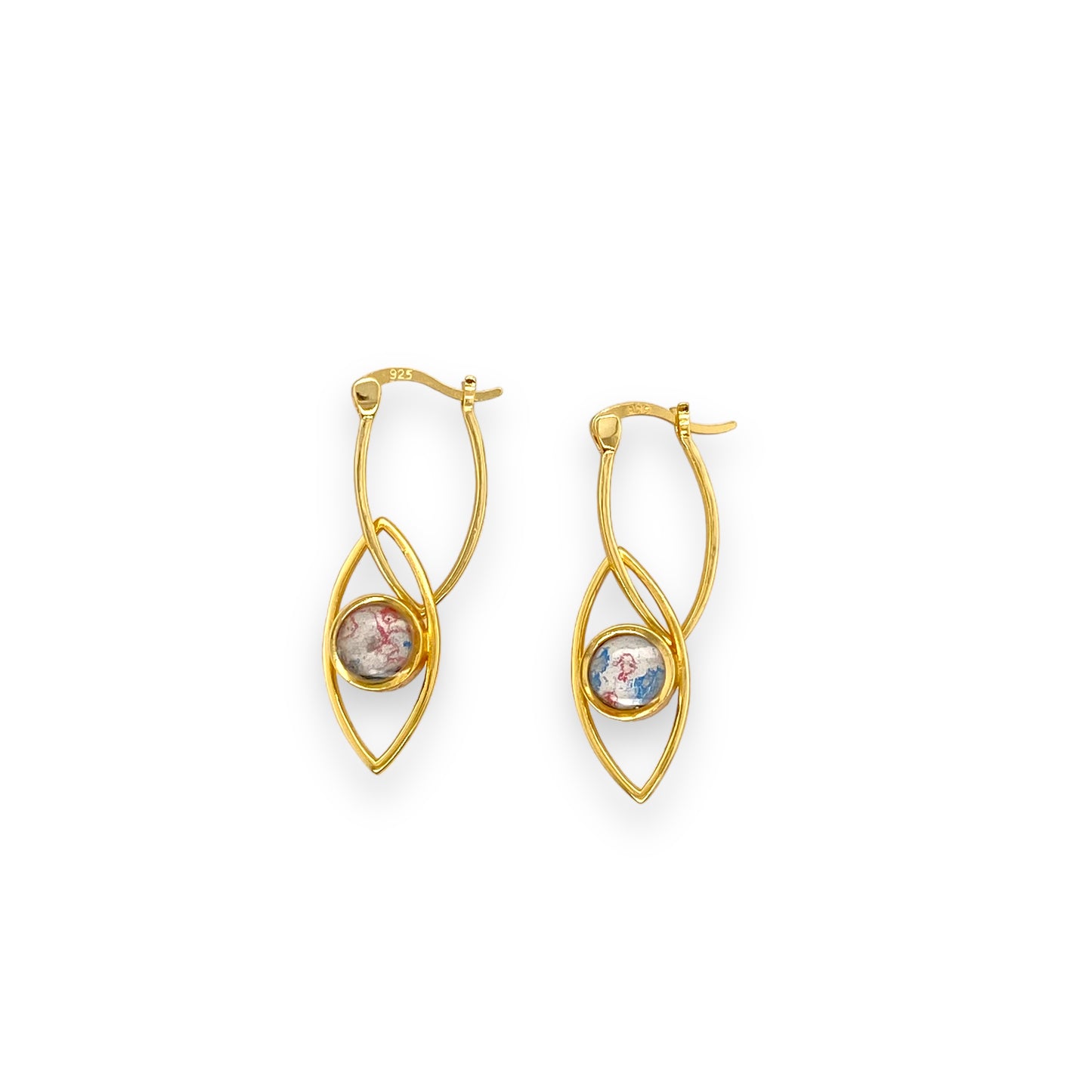 Clara Drop Earrings | Gold